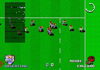 Скриншот игры International Rugby